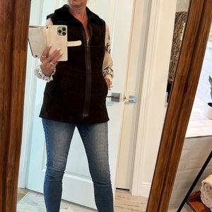 Victoria Stass New York…suede vest!